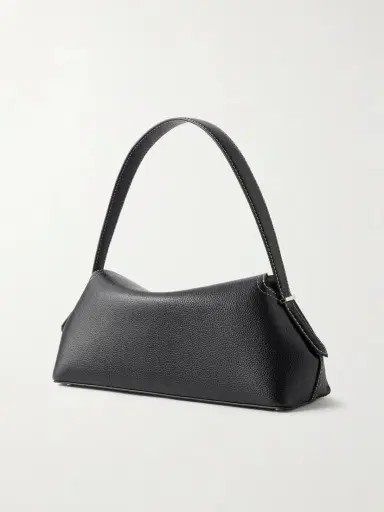 TOTEME T-lock Full-grain Leather Shoulder Bag | Thumbnail 4 TOTEME T-lock Full-grain Leather Shoulder Bag | Thumbnail 4