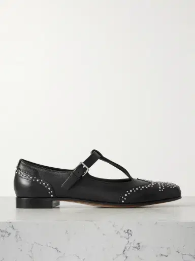Church's Opal Studded Leather Mary Jane Brogues | Thumbnail 1 Church's Opal Studded Leather Mary Jane Brogues | Thumbnail 1