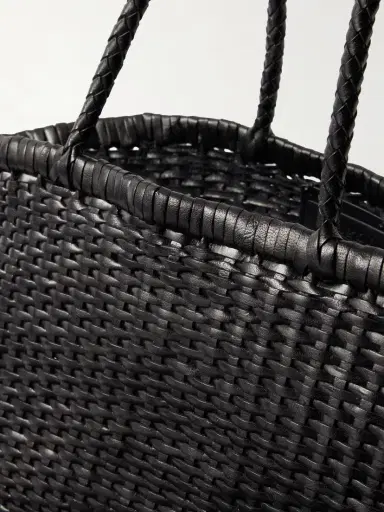 Dragon Diffusion B Weave Small Woven Leather Tote | Thumbnail 5 Dragon Diffusion B Weave Small Woven Leather Tote | Thumbnail 5