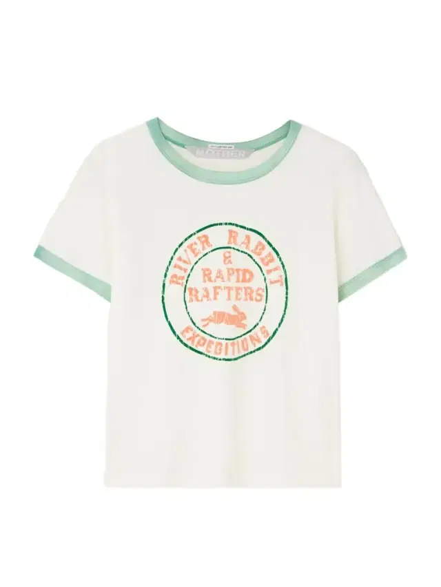 Itty Bitty Cropped Flocked Cotton-jersey T-shirt