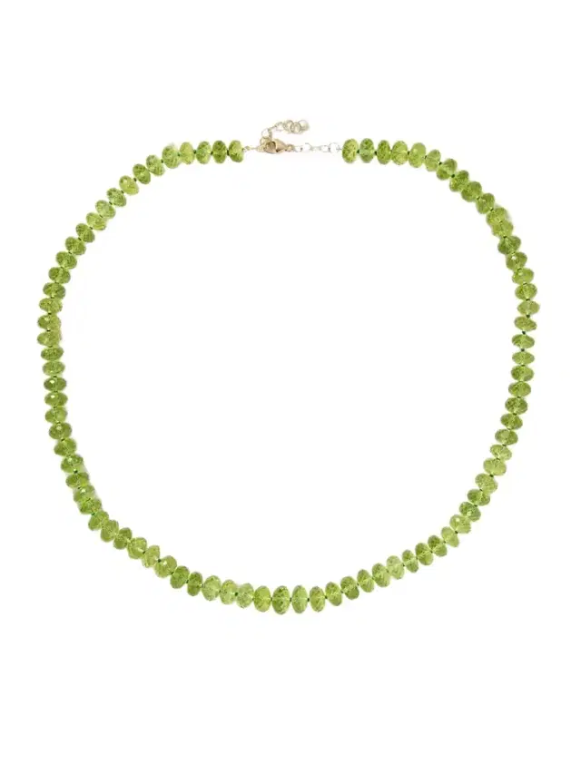 Oracle 14-karat Gold Peridot Necklace