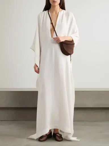 Alaïa Crepe Maxi Dress | Thumbnail 2