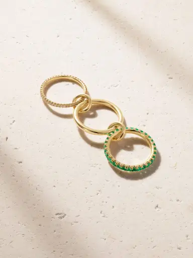 Spinelli Kilcollin Norah 18-karat Gold, Emerald And Diamond Ring | Thumbnail 3 Spinelli Kilcollin Norah 18-karat Gold, Emerald And Diamond Ring | Thumbnail 3