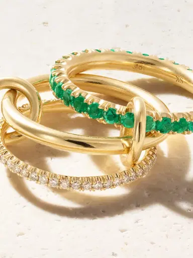 Spinelli Kilcollin Norah 18-karat Gold, Emerald And Diamond Ring | Thumbnail 4 Spinelli Kilcollin Norah 18-karat Gold, Emerald And Diamond Ring | Thumbnail 4