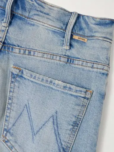 Mother The Hustler Roller Sneak High-rise Wide-leg Jeans | Thumbnail 6