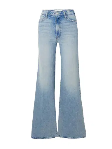 Mother The Hustler Roller Sneak High-rise Wide-leg Jeans | Thumbnail 1