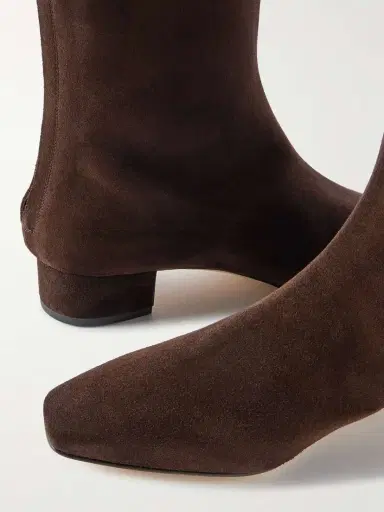 Manolo Blahnik Gore 30 Suede Over-the-knee Boots | Thumbnail 4