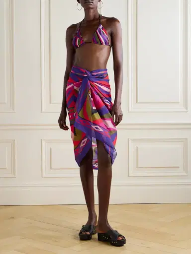 PUCCI Printed Cotton Pareo | Thumbnail 2