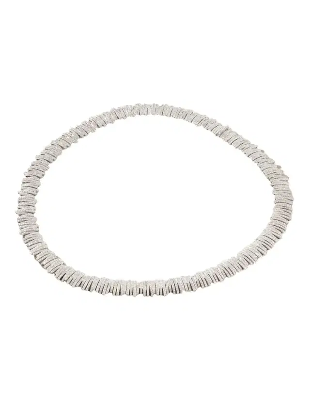 18-karat White Gold Diamond Necklace