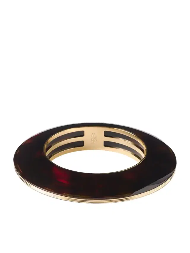 Jacques Marie Mage + Loulou De La Falaise Rhoda Gold-plated Acetate Bangle