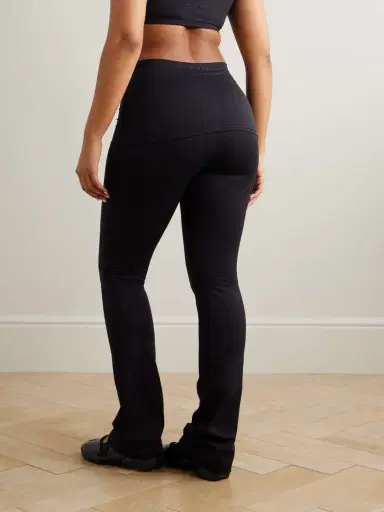 Skims + Nike Foldover Slim Flare Legging - Obsidian | Thumbnail 3 Skims + Nike Foldover Slim Flare Legging - Obsidian | Thumbnail 3