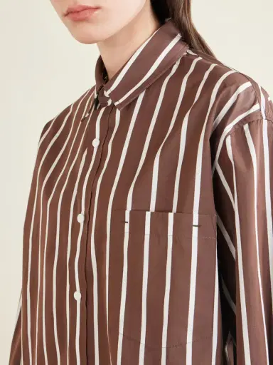 Matteau Striped Organic Cotton-poplin Shirt | Thumbnail 5