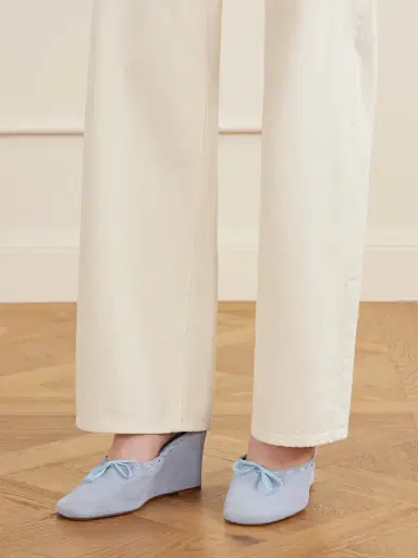 Maryam Nassir Zadeh 95 Suede Ballet Wedges | Thumbnail 2 Maryam Nassir Zadeh 95 Suede Ballet Wedges | Thumbnail 2
