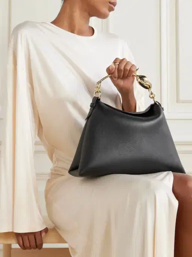 Erdem Bloom Large Embellished Textured-leather Shoulder Bag | Thumbnail 2 Erdem Bloom Large Embellished Textured-leather Shoulder Bag | Thumbnail 2
