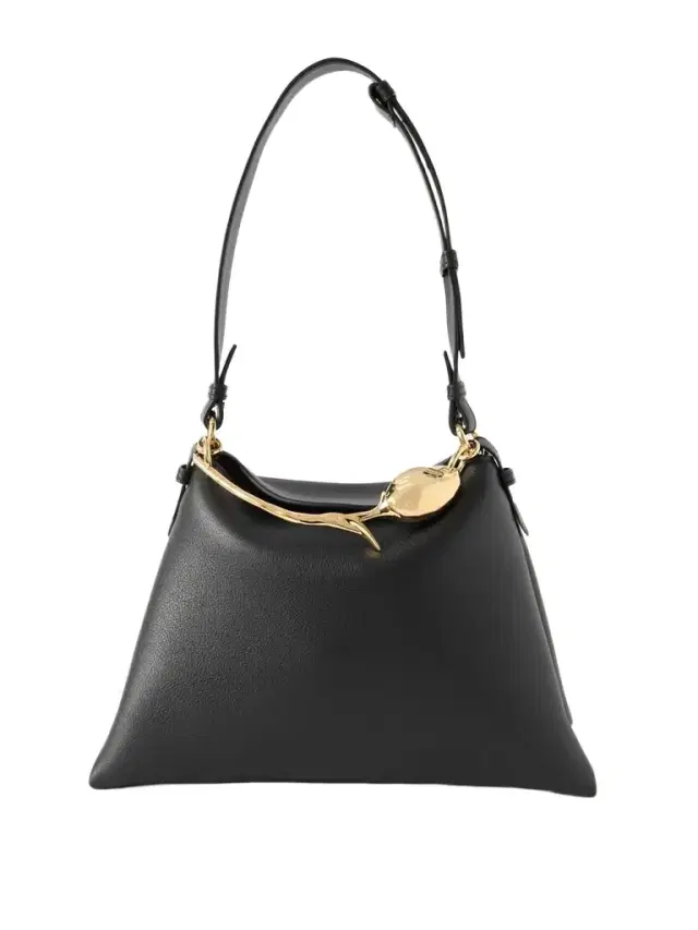 Bloom Large Embellished Textured-leather Shoulder Bag