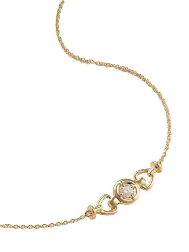 STONE AND STRAND Silvia 14-karat Gold Diamond Necklace | Thumbnail 1 STONE AND STRAND Silvia 14-karat Gold Diamond Necklace | Thumbnail 1