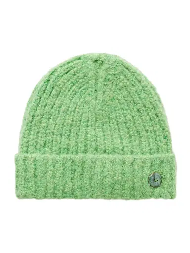 God’s True Cashmere Button-embellished Ribbed Cashmere-bouclé Beanie | Thumbnail 1