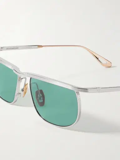 Jacques Marie Mage Melville D-frame Silver- And Gold-tone Metal Sunglasses | Thumbnail 4 Jacques Marie Mage Melville D-frame Silver- And Gold-tone Metal Sunglasses | Thumbnail 4