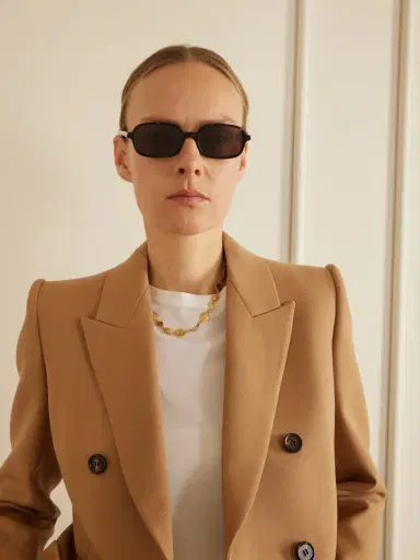 Chloé Judy Rectangle-frame Tortoiseshell Acetate Sunglasses | Thumbnail 2