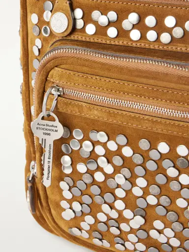 Acne Studios Camero Camera Embellished Suede Shoulder Bag | Thumbnail 5 Acne Studios Camero Camera Embellished Suede Shoulder Bag | Thumbnail 5