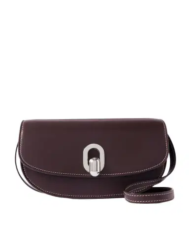Savette Tondo Crescent Leather Shoulder Bag | Thumbnail 1 Savette Tondo Crescent Leather Shoulder Bag | Thumbnail 1