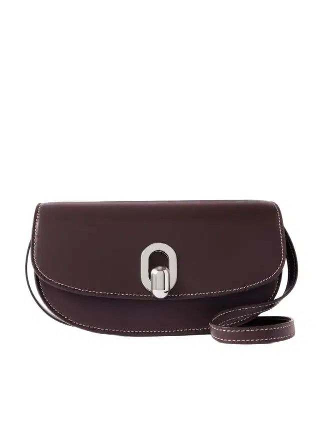 Tondo Crescent Leather Shoulder Bag Tondo Crescent Leather Shoulder Bag