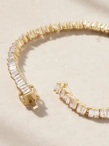 Suzanne Kalan 18-karat Gold Diamond Bracelet | Thumbnail 3