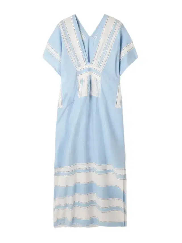 Lemlem Gasira Striped Cotton-blend Maxi Dress
