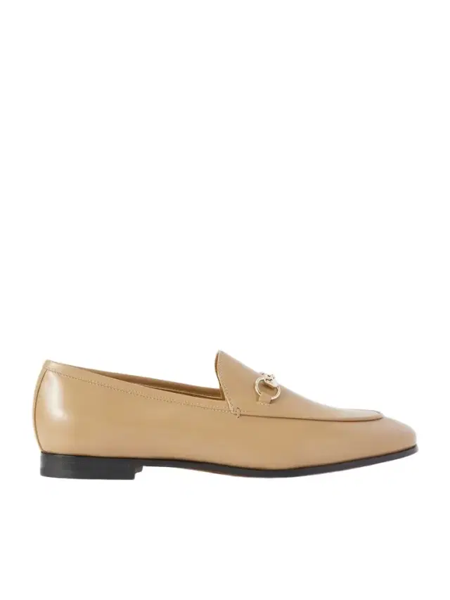 Jordaan Horsebit-detailed Leather Loafers