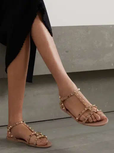 Valentino Garavani Rockstud Rubber Sandals | Thumbnail 2