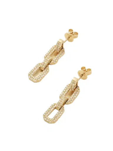 SHAY 18-karat Gold Diamond Earrings | Thumbnail 1