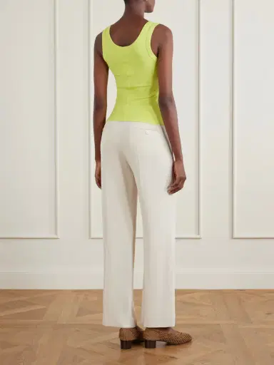 FLORE FLORE Hillie Organic Cotton-jersey Tank Top | Thumbnail 3