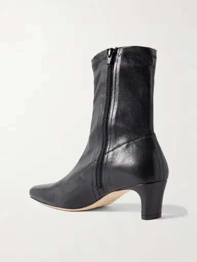 Staud Wally Sock Leather Ankle Boots | Thumbnail 3