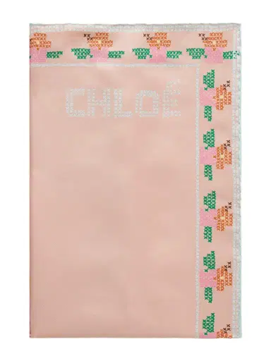 Chloé Printed Silk Scarf | Thumbnail 1 Chloé Printed Silk Scarf | Thumbnail 1