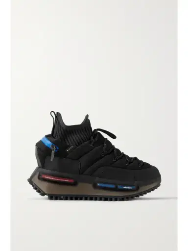 Moncler Genius + Adidas Originals Rubber-trimmed Padded Ripstop Sneakers | Thumbnail 1 Moncler Genius + Adidas Originals Rubber-trimmed Padded Ripstop Sneakers | Thumbnail 1