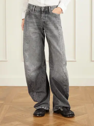 Acne Studios 2006f Low-rise Barrel-leg Jeans | Thumbnail 3 Acne Studios 2006f Low-rise Barrel-leg Jeans | Thumbnail 3