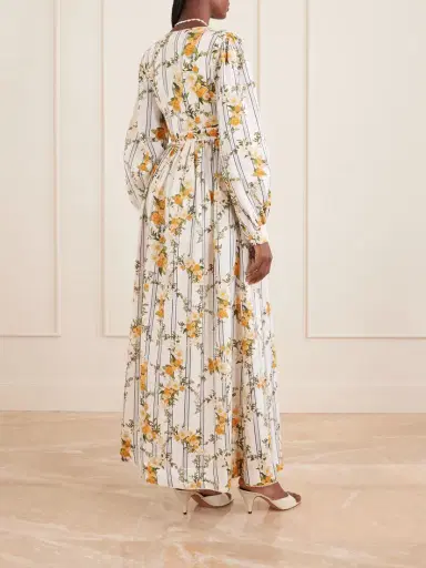Agua by Agua Bendita Frambuesa Valle Linen Dress | Thumbnail 3
