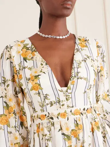 Agua by Agua Bendita Frambuesa Valle Linen Dress | Thumbnail 4