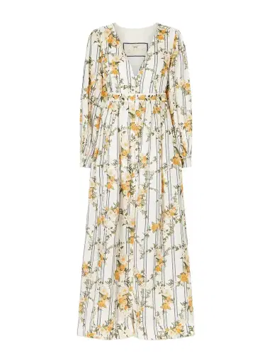 Agua by Agua Bendita Frambuesa Valle Linen Dress | Thumbnail 1