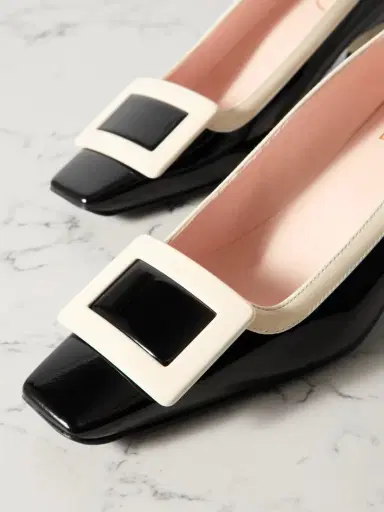 Roger Vivier Belle Vivier 45 Two-tone Patent-leather Pumps | Thumbnail 4 Roger Vivier Belle Vivier 45 Two-tone Patent-leather Pumps | Thumbnail 4