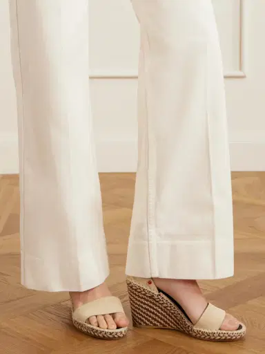 Valentino Garavani Rockstud 105 Bead-embellished Suede Espadrille Wedge Sandals | Thumbnail 2 Valentino Garavani Rockstud 105 Bead-embellished Suede Espadrille Wedge Sandals | Thumbnail 2