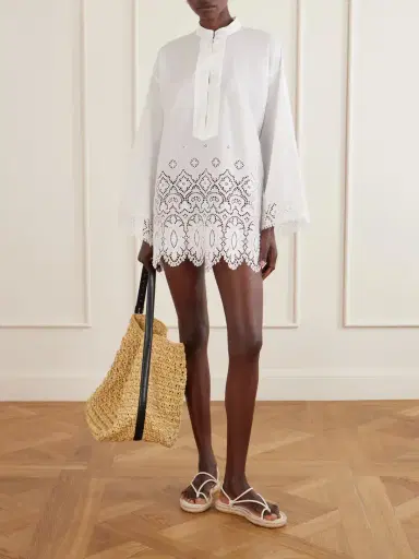 Cristiano Marcheli Maria Cotton Kaftan | Thumbnail 2 Cristiano Marcheli Maria Cotton Kaftan | Thumbnail 2