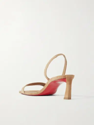 Christian Louboutin O Condora 55 Suede Slingback Sandals | Thumbnail 3 Christian Louboutin O Condora 55 Suede Slingback Sandals | Thumbnail 3