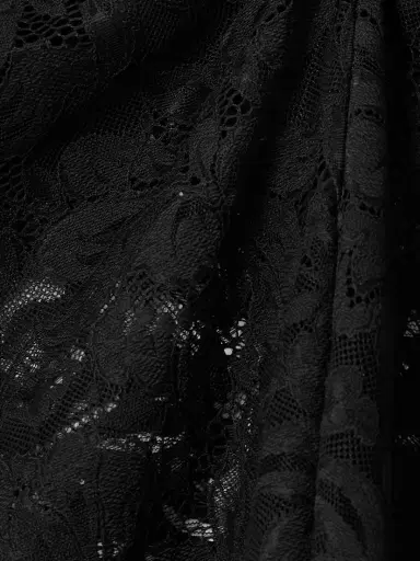 Rabanne Scalloped Lace Midi Skirt | Thumbnail 4