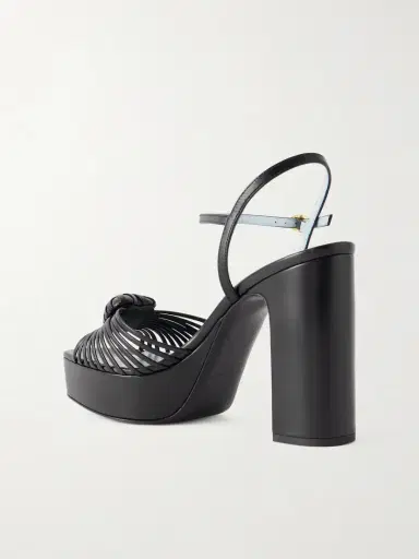 Valentino Garavani Royal 115 Embellished Leather Platform Sandals | Thumbnail 3 Valentino Garavani Royal 115 Embellished Leather Platform Sandals | Thumbnail 3
