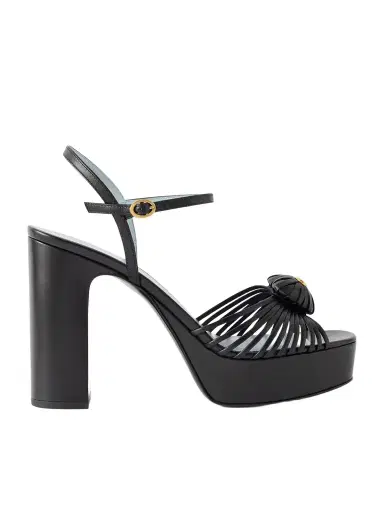Valentino Garavani Royal 115 Embellished Leather Platform Sandals | Thumbnail 1 Valentino Garavani Royal 115 Embellished Leather Platform Sandals | Thumbnail 1