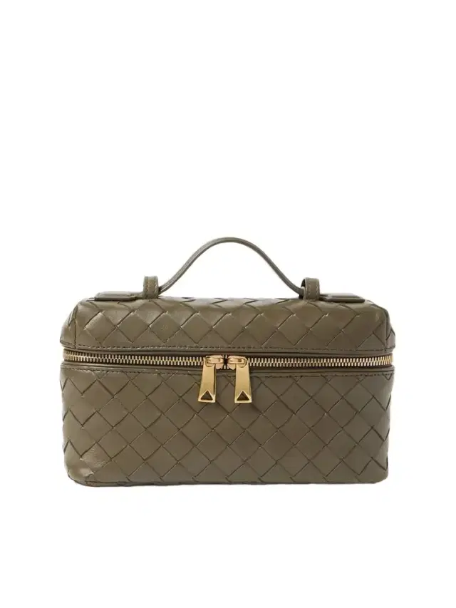 Bang Bang Intrecciato Leather Tote