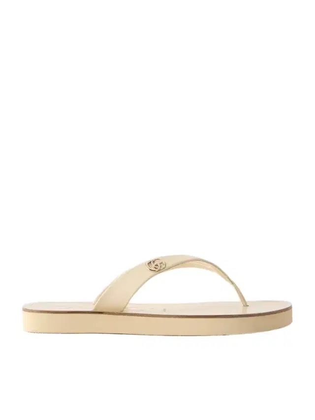 Embellished Leather Sandals