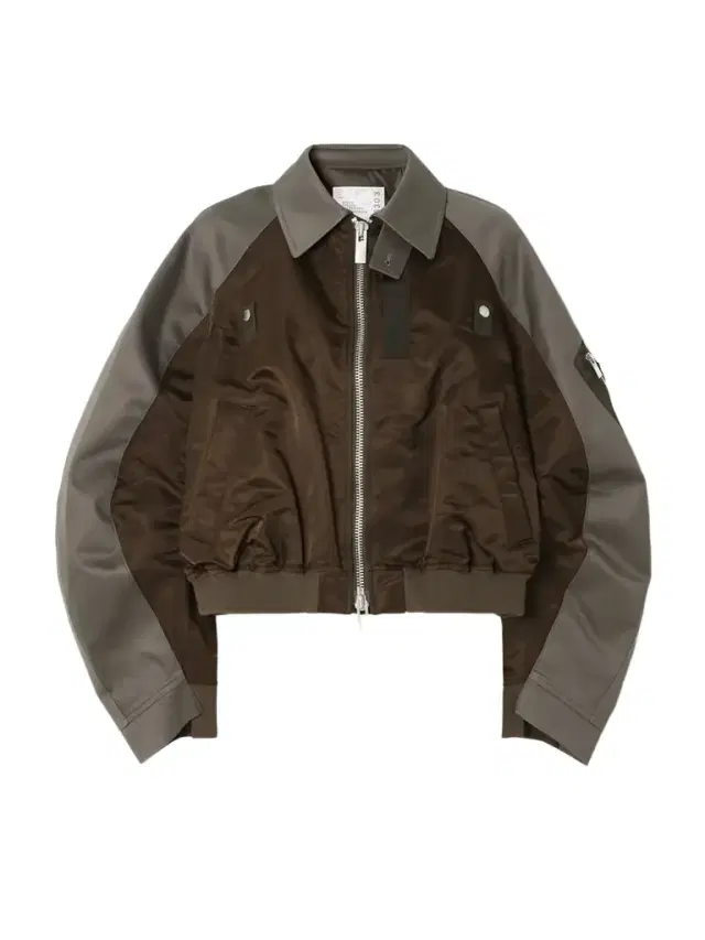 Cotton-canvas And Shell Bomber Jacket