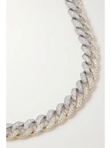 SHAY Essential 18-karat Yellow And White Gold Diamond Bracelet | Thumbnail 4 SHAY Essential 18-karat Yellow And White Gold Diamond Bracelet | Thumbnail 4